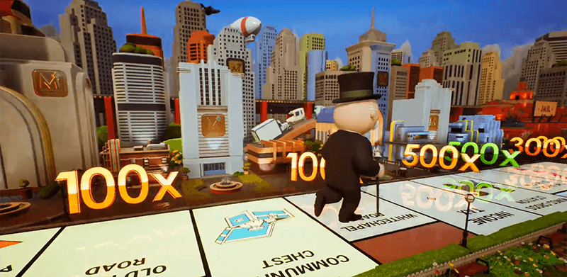 Mr. Monopoly steps on the board